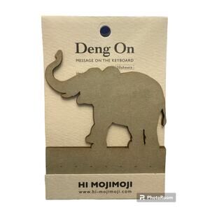 Elephant Stationary Discontinued Japanese Hi Mojimoji Deng On Keyboard Memo Note